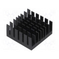 ATS-55300K-C1-R0; Heatsink: extruded; grilled; BGA; black; L: 30mm; W: 30mm; H: 14.5mm; Advanced Thermal Solutions ATS-55300K-C1-R0; Heatsink: extruded; grilled; BGA; black; L: 30mm; W: 30mm; H: 14.5mm; Advanced Thermal Solutions