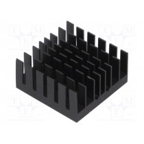 ATS-55300K-C1-R0; Heatsink: extruded; grilled; BGA; black; L: 30mm; W: 30mm; H: 14.5mm; Advanced Thermal Solutions