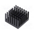 ATS-55310R-C1-R0; Heatsink: extruded; grilled; BGA; black; L: 31mm; W: 31mm; H: 19.5mm; Advanced Thermal Solutions ATS-55310R-C1-R0; Heatsink: extruded; grilled; BGA; black; L: 31mm; W: 31mm; H: 19.5mm; Advanced Thermal Solutions