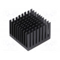ATS-55350W-C1-R0; Heatsink: extruded; grilled; BGA; black; L: 35mm; W: 35mm; H: 24.5mm; Advanced Thermal Solutions ATS-55350W-C1-R0; Heatsink: extruded; grilled; BGA; black; L: 35mm; W: 35mm; H: 24.5mm; Advanced Thermal Solutions