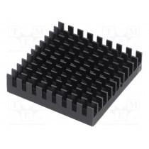 ATS-55400D-C1-R0; Heatsink: extruded; grilled; BGA; black; L: 40mm; W: 40mm; H: 9.5mm; Advanced Thermal Solutions