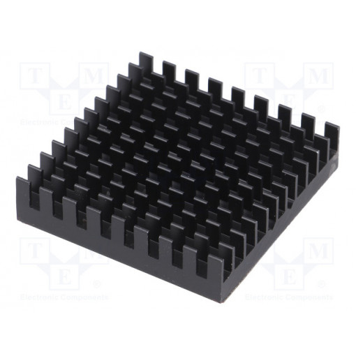 ATS-55400D-C1-R0; Heatsink: extruded; grilled; BGA; black; L: 40mm; W: 40mm; H: 9.5mm; Advanced Thermal Solutions