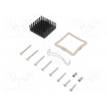 ATS-61350K-C1-R0; Heatsink: extruded; grilled; black; L: 35mm; W: 35mm; H: 14.5mm; Advanced Thermal Solutions ATS-61350K-C1-R0; Heatsink: extruded; grilled; black; L: 35mm; W: 35mm; H: 14.5mm; Advanced Thermal Solutions
