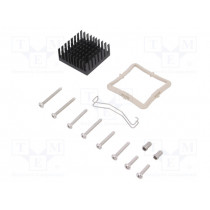 ATS-61350K-C1-R0; Heatsink: extruded; grilled; black; L: 35mm; W: 35mm; H: 14.5mm; Advanced Thermal Solutions