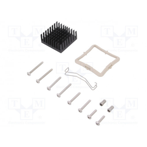ATS-61350K-C1-R0; Heatsink: extruded; grilled; black; L: 35mm; W: 35mm; H: 14.5mm; Advanced Thermal Solutions