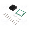 ATS-61400K-C1-R0; Heatsink: extruded; grilled; black; L: 40mm; W: 40mm; H: 14.5mm; Advanced Thermal Solutions