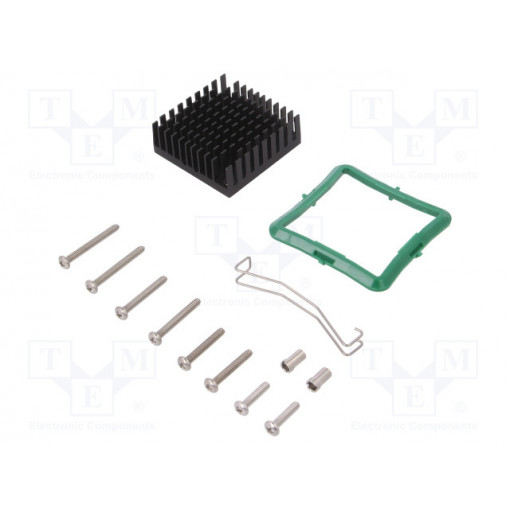 ATS-61400K-C1-R0; Heatsink: extruded; grilled; black; L: 40mm; W: 40mm; H: 14.5mm; Advanced Thermal Solutions