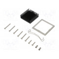 ATS-61425K-C1-R0; Heatsink: extruded; grilled; black; L: 42mm; W: 42mm; H: 14.5mm; Advanced Thermal Solutions