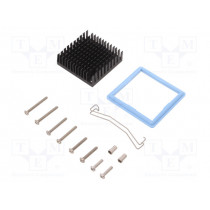 ATS-61450K-C1-R0; Heatsink: extruded; grilled; black; L: 45mm; W: 45mm; H: 14.5mm; Advanced Thermal Solutions