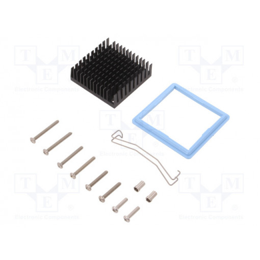 ATS-61450K-C1-R0; Heatsink: extruded; grilled; black; L: 45mm; W: 45mm; H: 14.5mm; Advanced Thermal Solutions