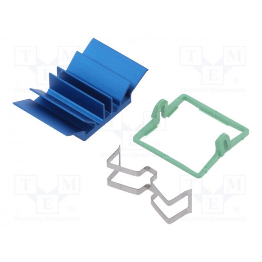 ATS-X50190B-C1-R0; Heatsink: extruded; grilled; BGA; blue; L: 19mm; W: 19mm; H: 7.5mm; Advanced Thermal Solutions