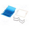 ATS-X50210B-C1-R0; Heatsink: extruded; grilled; BGA; blue; L: 21mm; W: 21mm; H: 7.5mm; Advanced Thermal Solutions
