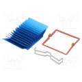 ATS-X50375G-C1-R0; Heatsink: extruded; grilled; BGA; blue; L: 37.5mm; W: 37.5mm; 2.8°C/W; Advanced Thermal Solutions