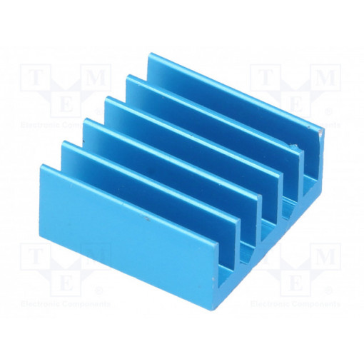 ATS-X53170B-C1-R0; Heatsink: extruded; grilled; BGA; blue; L: 17mm; W: 17mm; H: 7.5mm; Advanced Thermal Solutions