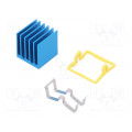 ATS-X53170P-C1-R0; Heatsink: extruded; grilled; BGA; blue; L: 17mm; W: 17mm; H: 17.5mm; Advanced Thermal Solutions