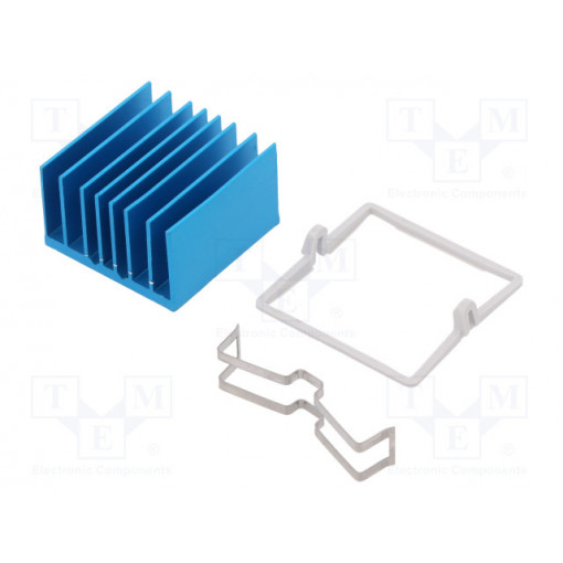 ATS-X53290P-C1-R0; Heatsink: extruded; grilled; BGA; blue; L: 29mm; W: 29mm; H: 17.5mm; Advanced Thermal Solutions