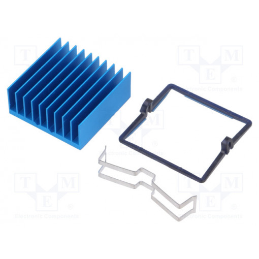 ATS-X53310G-C1-R0; Heatsink: extruded; grilled; BGA; blue; L: 31mm; W: 31mm; H: 12.5mm; Advanced Thermal Solutions