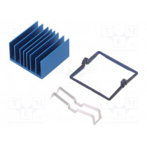 ATS-X53310P-C1-R0; Heatsink: extruded; grilled; BGA; blue; L: 31mm; W: 31mm; H: 17.5mm; Advanced Thermal Solutions
