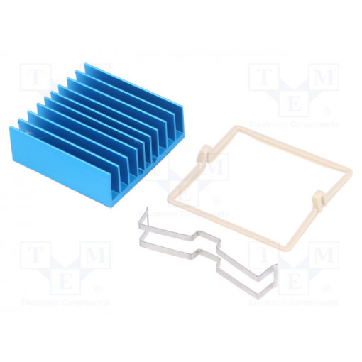 ATS-X53350G-C1-R0; Heatsink: extruded; grilled; BGA; blue; L: 35mm; W: 35mm; H: 12.5mm; Advanced Thermal Solutions