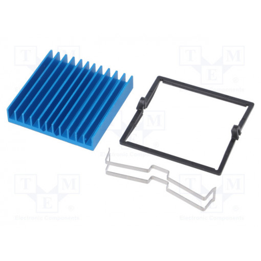 ATS-X53400B-C1-R0; Heatsink: extruded; grilled; BGA; blue; L: 40mm; W: 40mm; H: 7.5mm; Advanced Thermal Solutions