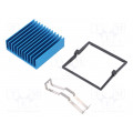 ATS-X53400G-C1-R0; Heatsink: extruded; grilled; BGA; blue; L: 40mm; W: 40mm; H: 12.5mm; Advanced Thermal Solutions