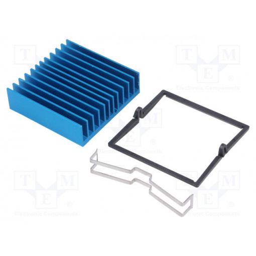 ATS-X53425G-C1-R0; Heatsink: extruded; grilled; BGA; blue; L: 42.5mm; W: 42.5mm; 4.3°C/W; Advanced Thermal Solutions