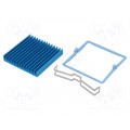 ATS-X53450B-C1-R0; Heatsink: extruded; grilled; BGA; blue; L: 45mm; W: 45mm; H: 7.5mm; Advanced Thermal Solutions