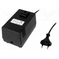 ATS100-230V/115V-001; Autotransformer; 230VAC; Power: 100VA; Usec.1: 115V; 860mA; INDEL ATS100-230V/115V-001; Autotransformer; 230VAC; Power: 100VA; Usec.1: 115V; 860mA; INDEL