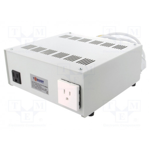 ATS2500VA-230/110V U+UMS; Autotransformer; 230VAC; Power: 2500VA; Usec.1: 115V; TOROIDY ATS2500VA-230/110V U+UMS; Autotransformer; 230VAC; Power: 2500VA; Usec.1: 115V; TOROIDY