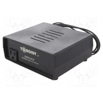 ATS600VA-230/110V; Autotransformer; 230VAC; Power: 600VA; Usec.1: 110÷115V; TOROIDY ATS600VA-230/110V; Autotransformer; 230VAC; Power: 600VA; Usec.1: 110÷115V; TOROIDY