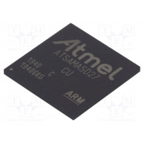 ATSAMA5D27C-CU; ARM microprocessor; Cortex A5; SRAM: 128kB; 1.1÷1.32VDC; SMD; MICROCHIP TECHNOLOGY