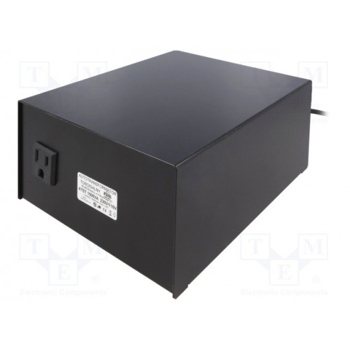 ATST1500-230V/115V-002; Autotransformer; 230VAC; Power: 1.5kVA; Usec.1: 115V; INDEL ATST1500-230V/115V-002; Autotransformer; 230VAC; Power: 1.5kVA; Usec.1: 115V; INDEL