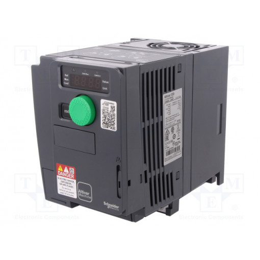 ATV320U06N4C; Vector inverter; Max motor power: 0.55kW; Out.voltage: 3x400VAC; SCHNEIDER ELECTRIC
