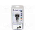 AU0034; Adapter USB-RS232; D-Sub 9pin plug,USB A plug; USB 1.1,USB 2.0; LOGILINK