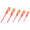 AV05050; Kit: screwdrivers; Pcs: 5; Pozidriv cross,slot; 1kVAC; AVIT