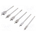 AV08013; Drill set; Application: for wood; Pcs: 6; Mat: HSS; Package: case; AVIT