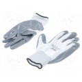 AV13072; Protective gloves; Size: L; grey-black; Resistance to: abrasion; AVIT