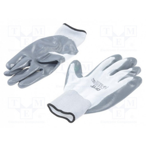 AV13072; Protective gloves; Size: L; grey-black; Resistance to: abrasion; AVIT