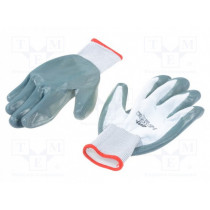 AV13073; Protective gloves; Size: XL; grey-black; Resistance to: abrasion; AVIT