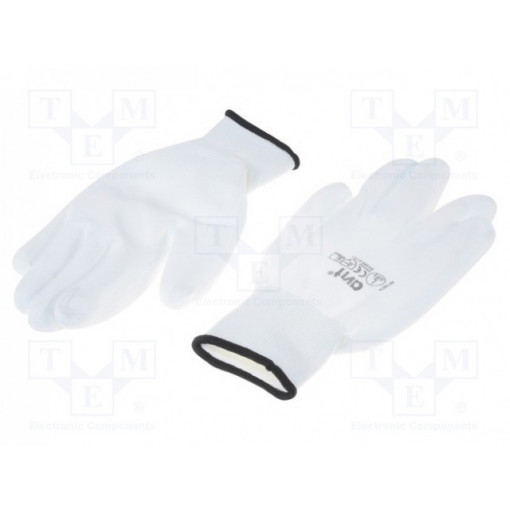 AV13074; Protective gloves; Size: L; white; AVIT
