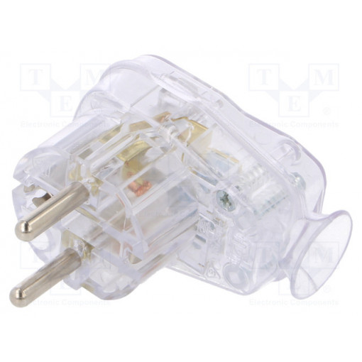 AWA-Ł TR; Connector: AC supply; male; plug; 2P+PE; 250VAC; 16A; for cable; TIMEX-ELEKTRO AWA-Ł TR; Connector: AC supply; male; plug; 2P+PE; 250VAC; 16A; for cable; TIMEX-ELEKTRO