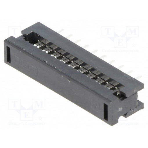 DS1018-20SIBX; IDC transition; PIN: 20; IDC,THT; for ribbon cable; 1.27mm; 1A; CONNFLY DS1018-20SIBX; IDC transition; PIN: 20; IDC,THT; for ribbon cable; 1.27mm; 1A; CONNFLY