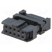 AWP-10; Plug; IDC; female; PIN: 10; IDC; for ribbon cable; 1.27mm; NINIGI AWP-10; Plug; IDC; female; PIN: 10; IDC; for ribbon cable; 1.27mm; NINIGI