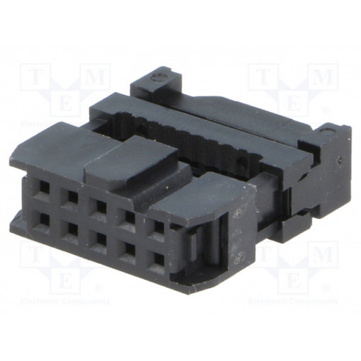 AWP-10; Plug; IDC; female; PIN: 10; IDC; for ribbon cable; 1.27mm; NINIGI AWP-10; Plug; IDC; female; PIN: 10; IDC; for ribbon cable; 1.27mm; NINIGI