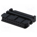 AWP-20; Plug; IDC; female; PIN: 20; IDC; for ribbon cable; 1.27mm; NINIGI