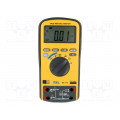 AX-174; Digital multimeter; LCD (6000),with a backlit; 3x/s; True RMS; AXIOMET