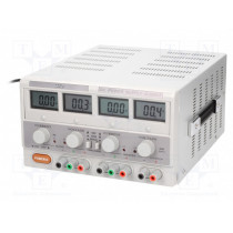 AX-3003D-3; Power supply: laboratory; Channels: 3; 0÷30VDC; 0÷3A; 5VDC/3A; AXIOMET AX-3003D-3; Power supply: laboratory; Channels: 3; 0÷30VDC; 0÷3A; 5VDC/3A; AXIOMET