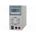 AX-3005DS; Power supply: laboratory; Channels: 1; 0÷30VDC; 0÷5A; Plug: EU; AXIOMET