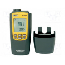 AX-5002; Meter: temperature; LCD 4 digits,with a backlit; Resol: 0.1°C; AXIOMET