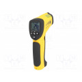 AX-7530; Infrared thermometer; LCD,with a backlit; -32÷480°C; ε: 0,1÷1; AXIOMET